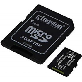 Resim Kingston 64GB Microsdxc Canvas Select Plus Hafıza Kartı SDCS2/64GB 