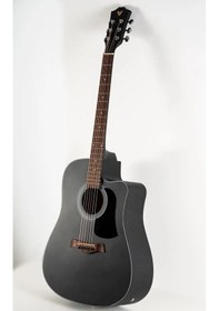 Resim Valler AG240-BK EQ Siyah Elektro Akustik Gitar 