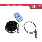Resim Jaguar XK8 XKR X100 1997-2006 İçin Arka Cam Kriko Tamir Seti 