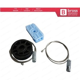 Resim Jaguar XK8 XKR X100 1997-2006 İçin Arka Cam Kriko Tamir Seti 