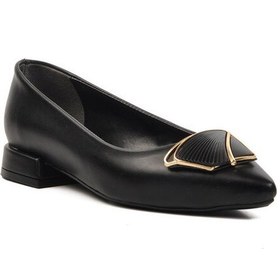 Resim Aspor Siyah Kadın Babet Siyah 