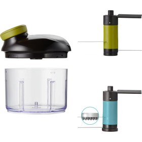 Resim Tefal Buz Kırıcı Kit Manuel Rondo - Yeşil / Siyah - 900 ml 