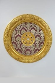 Resim Decogold 90 Cm Oval Altın Saray Tavan 