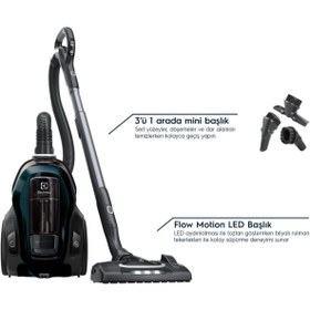 Resim Electrolux Pure C9 Toz Torbasız Süpürge, 7 Kademeli Filtrasyon, Ömür Boyu Kullanımlı Filtre 