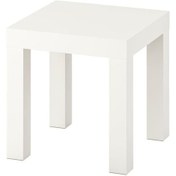 Resim IKEA LACK ORTA YAN OFİS SALON SEHPASI MİNİ MASA BEYAZ 35X35 CM 