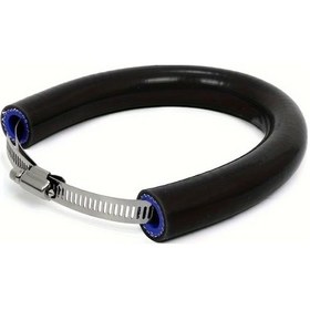 Resim Hightower Jfg Racıng Motorcycle Egzoz Boru Isı Koruması Siyah Silikon Yanık Önleyici 