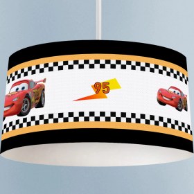 Resim Talia Home Arabalı Seksek Desenli Çocuk Odası Sarkıt Avize 