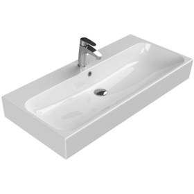 Resim Turkuaz Seramik Cerastyle Pinto 100 x 47 CM Etajerli Lavabo 