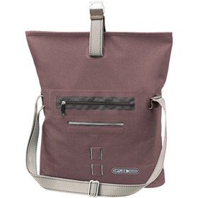 Resim Ortlieb F8104 Twin-City Urban Omuz / Arka Bagaj Çantası 9L Gül Kurusu QL2.1 