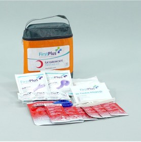 Resim Firstplus Fp08.103 Yanık Eko İlk Yardım Seti Gri - Turuncu 