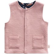 Resim Miela Kids Çift Taraflı Unisex Bebek Kapitone Yelek 