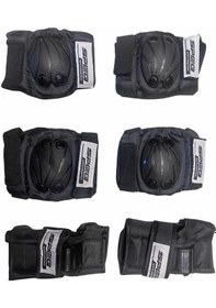 Resim Speq Dizlik Dirseklik Koruma Seti Bisiklet Paten Kaykay Xs Beden Siyah 