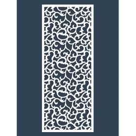 Resim Liar Ahşap Seperatör (Paravan) - KSP-207 - (18 mm) - (100 cm x 210 cm) - (Beyaz) 