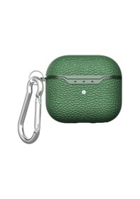 Resim Apple Uyumlu AirPods 3. Nesil Kılıf Silikon Kulaklık Kılıfı Deri Kırmızı 