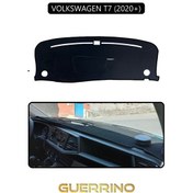 Resim Volkswagen T7 2020+ Torpido Koruma Halısı Siyah Kenar 