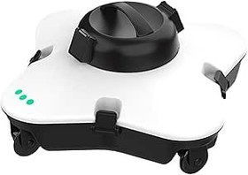 Resim Cordless Automatic Robotic Pool Vacuum Cleaner, Pool Sweepers, Fast Charging, Wall Climbing Scrubber Brush, Ideal for Above Ground & Inground Pools 