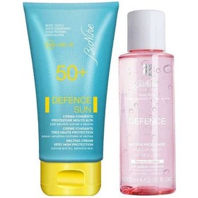 Resim Bionike Defence Sun Normal ve Kuru Ciltler İçin Koruyucu Güneş Kremi SPF50+ 50 ML + Misel Su 100 ML 