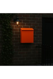 Resim Aypars Atölye Modern Duvar Tipi Metal Posta Kutusu – Suya Dayanıklı Dış Mekan Mektup Kutusu, Dekoratif Mailbox 