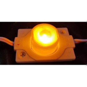 Resim 20 Adet 1,5w Amber Sarı Dar Açılı Manda Gözü Mercekli Modül Led 12 Volt Als-170a Amber 