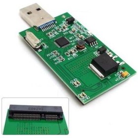 Resim Alfais 4905 Msata Mini Sata To Usb 3.0 Çevirici Dönüştürücü Adaptör 