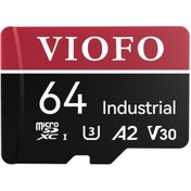 Resim Viofo High Endurance Class 10 A2 V30 100mb/s Okuma 40mb/s Yazma Micro Sd Hafıza Kartı 64gb 