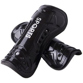 Resim Padalink Erkek Kadın Genç Ergen Futbol Koruyucu Bilekliği - 19 Cm Siyah, Hafif, Şok Emici, Ayarlanabilir, Nefes Alıcı Spor Koruyucu Siyah 