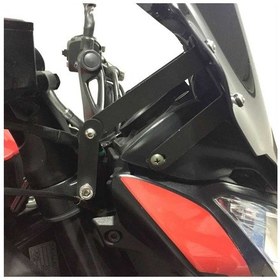 Resim Gp Kompozit Bajaj Pulsar Ns 200 2011-2024 Uyumlu Ön Tur Camı Füme Std 