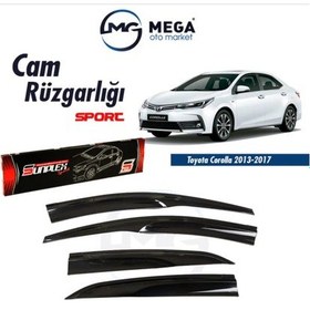 Resim Toyota Corolla 2013-2018 Arası Mugen Tip Cam Rüzgarlık Sunplex 