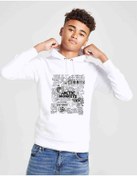 Resim Arctic Monkeys Songs Baskılı Unisex Çocuk Kapüşonlu Beyaz Sweat (528625886) 