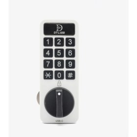 Resim Algatec Şifreli Çekmece Dolap Kilidi 