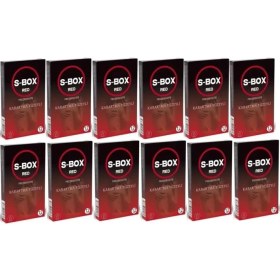 Resim S-Box Prezervatif 12'li Red 