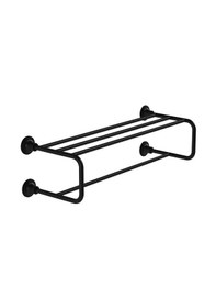 Resim A4452536 VitrA Origin Classic Havlu Rafı, Mat Siyah Krom 