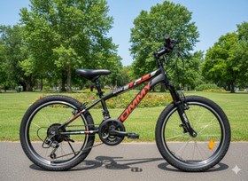 Resim TommyBike 20 jant Vitesli Bisiklet Duble Jant 21 Vites Ön Amortisörlü Çocuk Bisikleti 