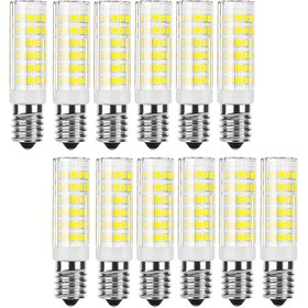 Resim 12'li E14 Mini LED Ampuller.3W/9W - Soğuk Beyaz/Sıcak Beyaz/Neutural Işık (3 Renk), Kararlı Değil, 220-240V - Avize, Masa Lambası, Yatak Odası, Mutfak, Koridor Aydınlatması için 