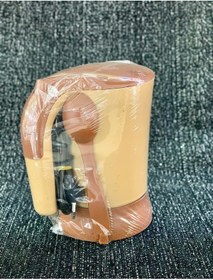 Resim AboutThePerfect Mini elektrikli kahverengi ketil, pratik ve şık tasarım, hızlı ısıtma özelliği 