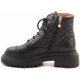 Resim Mocassini Kadın Bot 1089-01 Siyah 