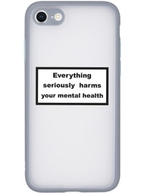 Resim mooodcase Iphone Se 2020 Uyumlu Kamera Lens Korumalı Everything Desenli Lüx Telefon Kılıfı 