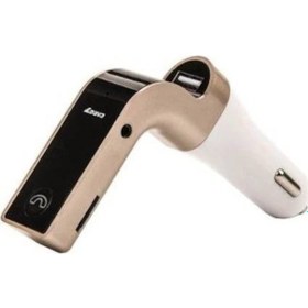 Resim Ateştech Car-g7 Bluetooth Araç Fm Transmitter Usb Girişli Gold 