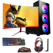 Resim Ramtech Gaming RG505-069 R5 5500 32GB Ram 256GB SSD 1tb HDD RX550/4GB 23,6inç Oyuncu Bilgisayarı 