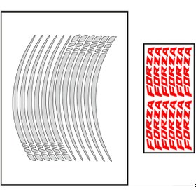 Resim Honda Forza Reflektör Beyaz Jant Şeridi N11.32527 