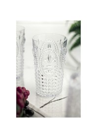 Resim Akrilik Şeffaf Tekli Uzun Bardak & Su Meşrubat Bardağı 750 Ml Büyük Boy & Cam Değildir 