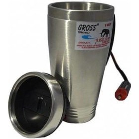 Resim Ahmet Otomotiv Gross Fokur Fokur Kaynatan 12 V Araç Çakmak Girişli Krom Kettle 