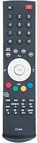 Resim ALLIMITY CT-865 sub CT-870 Uzaktan Kumanda Replace Fit for Toshiba TV Regza 14VL44 15V300P 15V300PG 15VL34 15VL54G 15VL56 15VL56B 26A3001 26EL66Z 26WL65G 26WL66Z 32A2900P 32A3000PG 