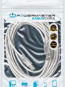 Resim Elektromer Usb 2.0 Yazıcı Kablosu 5 Metre 