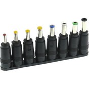 Resim 5244 6in1 5.5*2.1-2.5mm Adaptör Dc Uç Çevirici Set Konnektör Başlık 