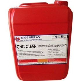Resim Cnc Makina Temizleyici Dezanfektan Cnc Clean 10 Kg 