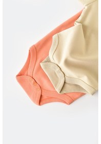 Resim BabyCosy Organik 2li Kısa Kollu Badi Csy3022 001 