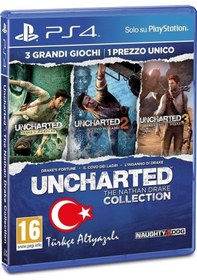 Resim Ps4 Uncharted : The Nathan Drake Collection Ps4 Oyun 3 Oyun Tek Cd Türkçe Altyazılı 