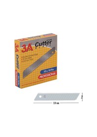 Resim Professional 18 Mm Yedek Maket Bıçağı 20 Adet 