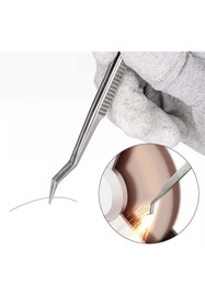 Resim MECHANIC Aax-17 Non-Manyetik Paslanmaz Çelik Entegre Yerleştirme ve Lehimleme Cımbızı 
